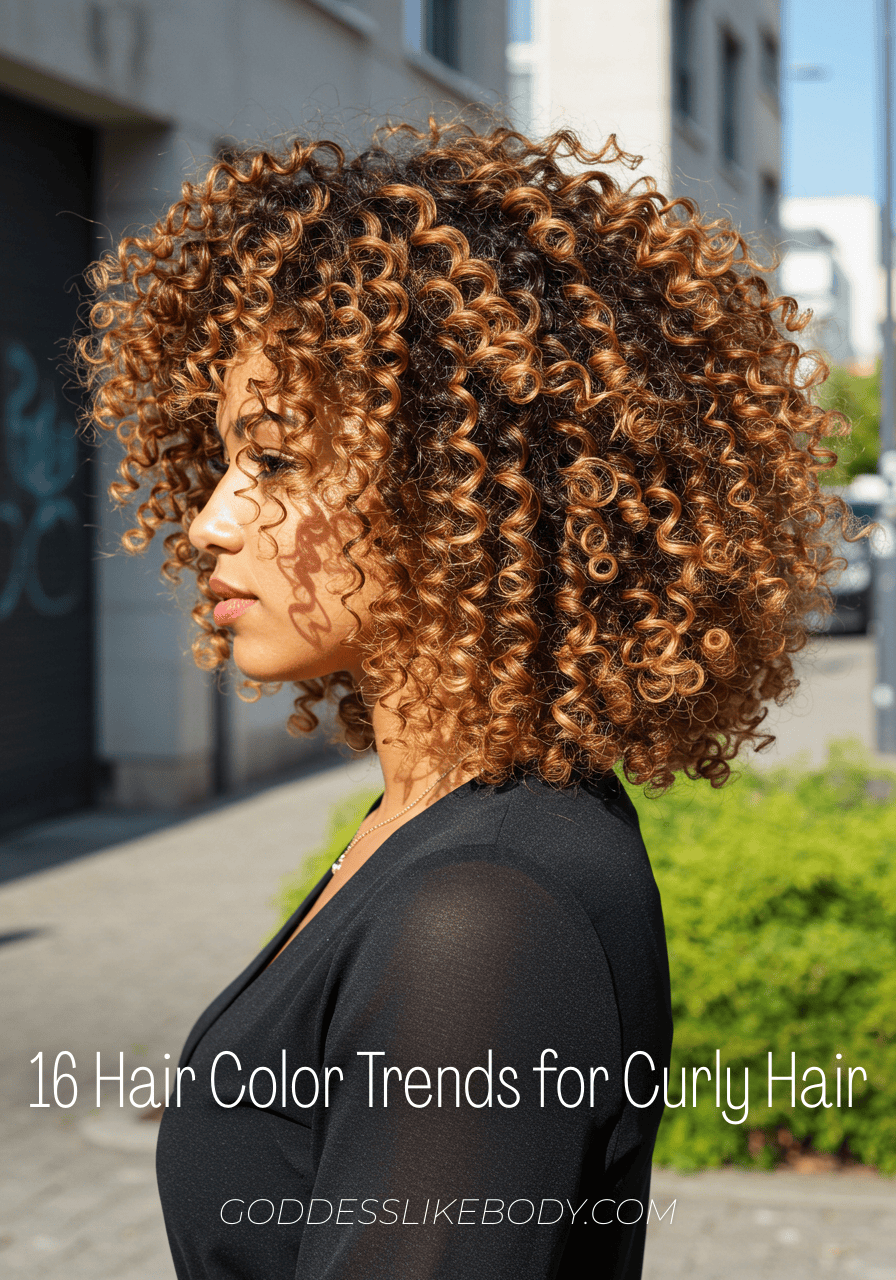 16 Hair Color Trends for Curly Hair