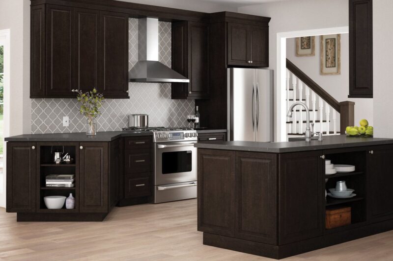 How to Plan Kitchen Remodeling from Scratch Using Espresso Kitchen Cabinets –